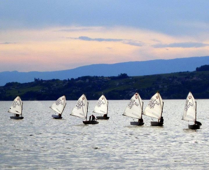 Auf dem Murtensee