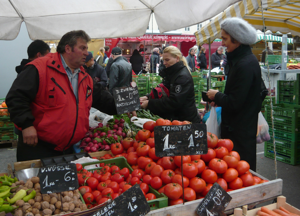 Auf dem Naschmarkt