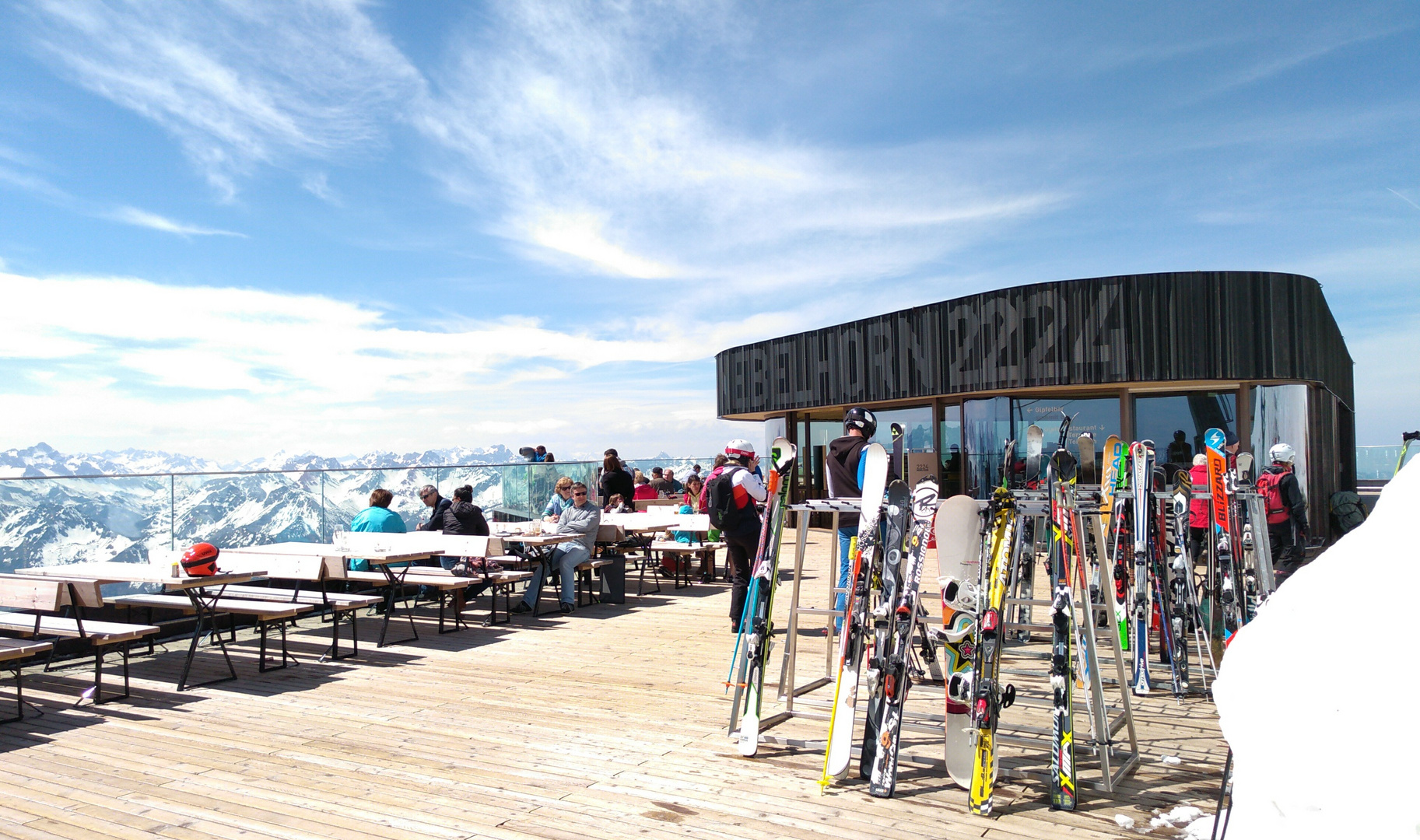 Auf dem Nebelhorn (2224 m)