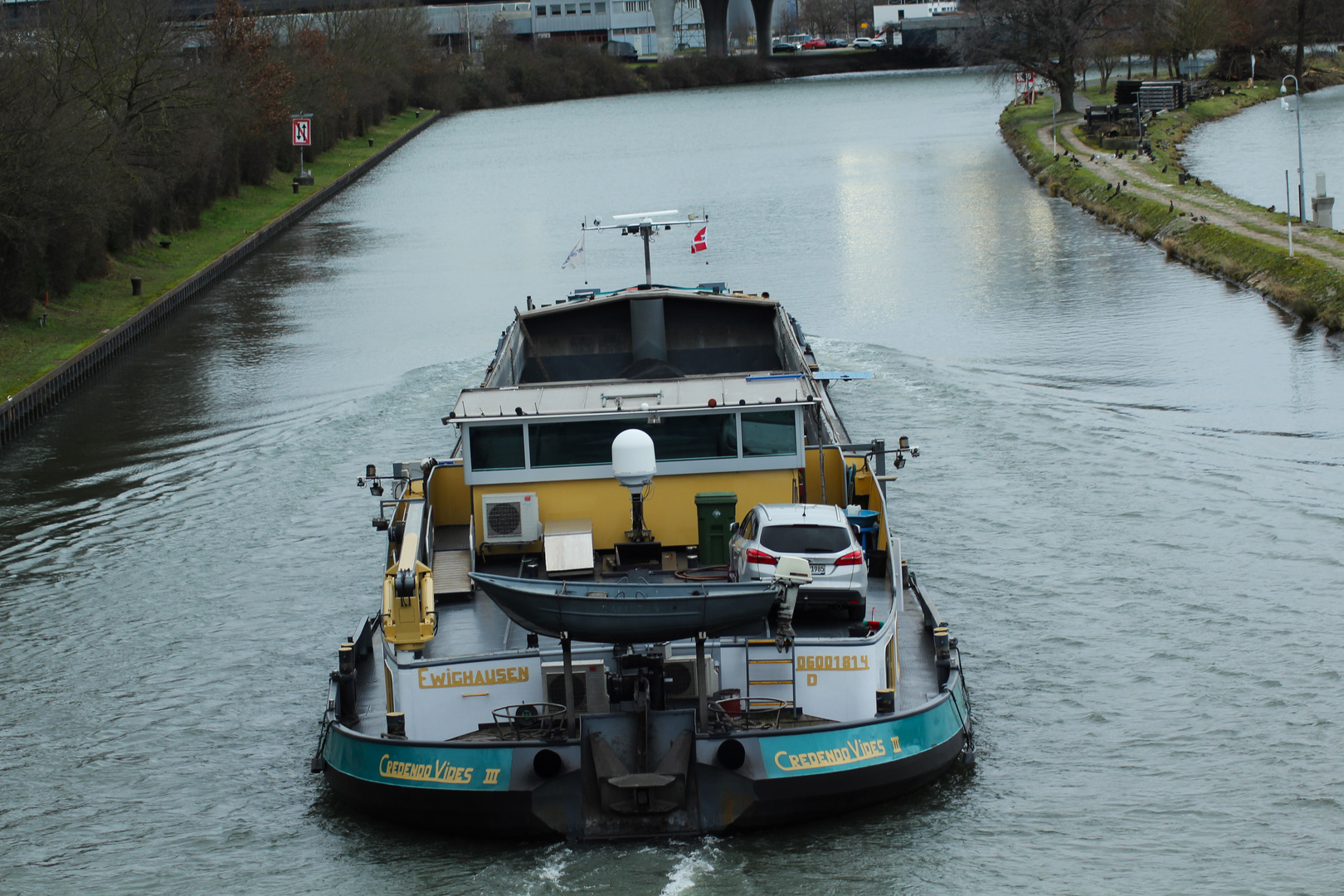 Auf dem Neckar