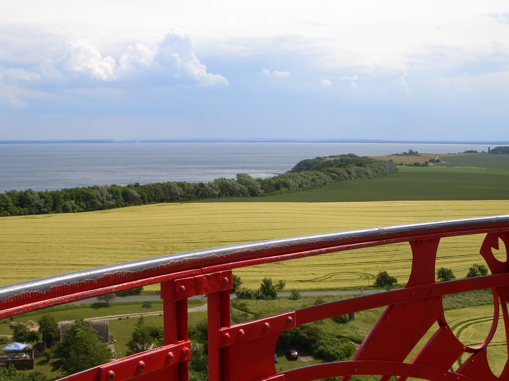 Auf dem "neuen" Leuchtturm am Kap Arkona