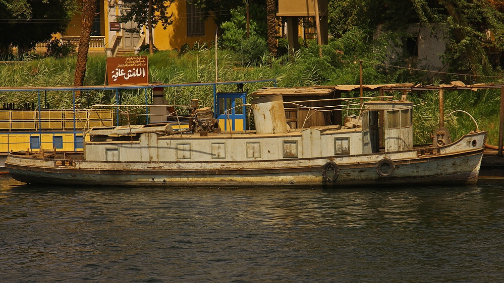 Auf dem Nil ...