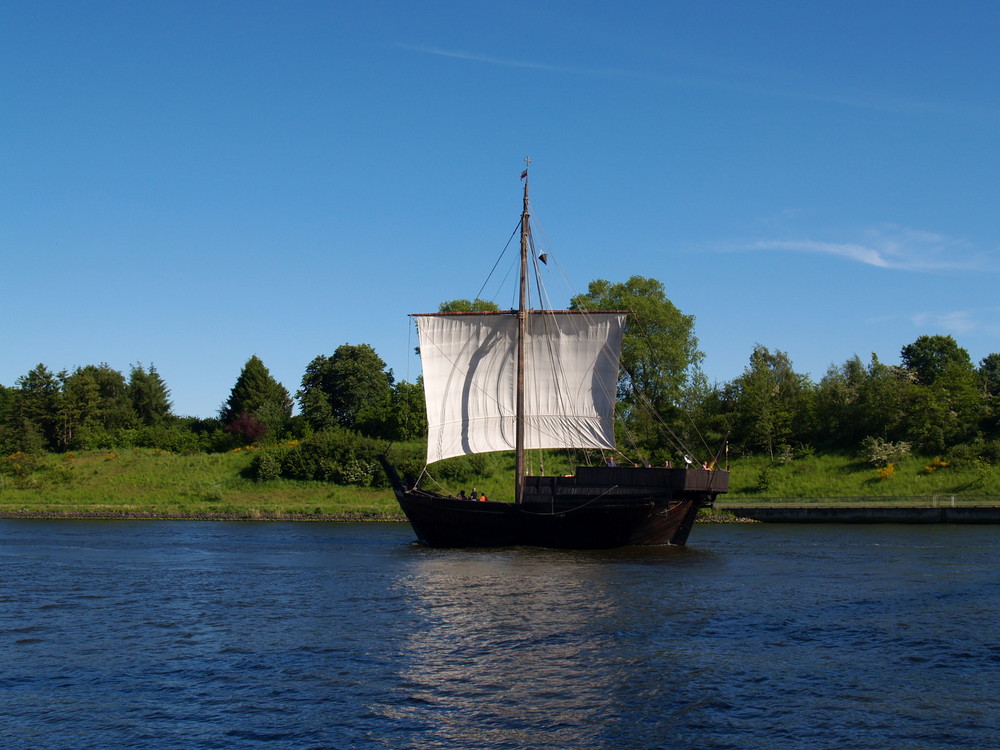 Auf dem Nord - Ostsee - Kanal