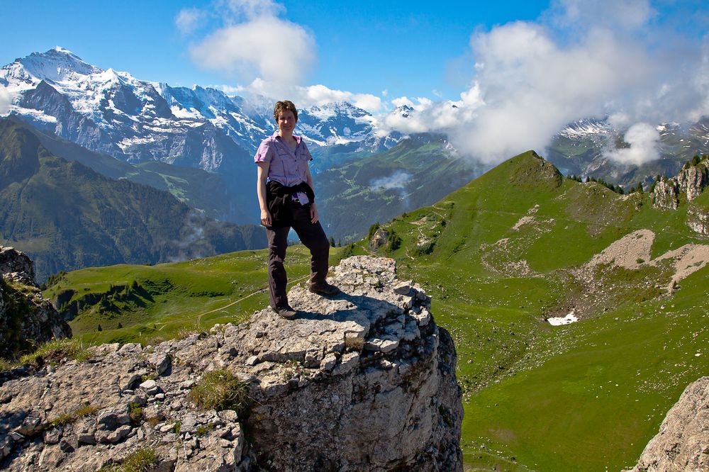 Auf dem Oberberghorn 2069 m