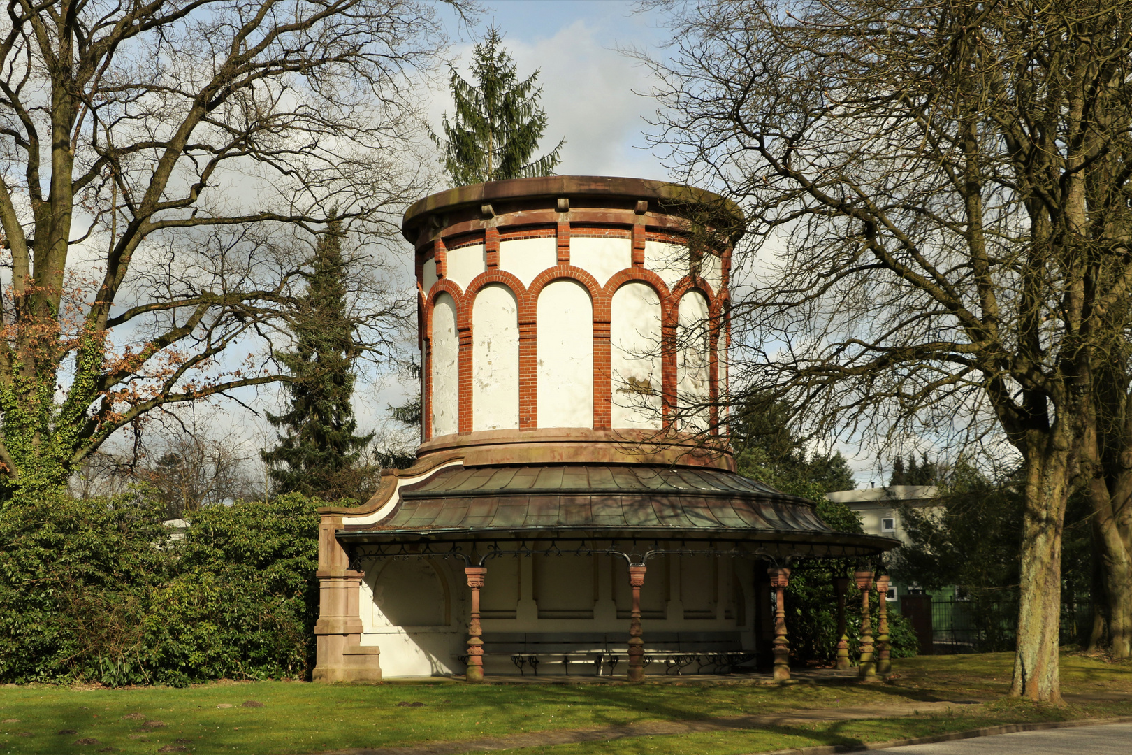 auf dem Ohlsdorfer Friedhof