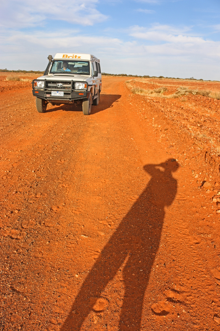 auf dem Oodnadatta Track