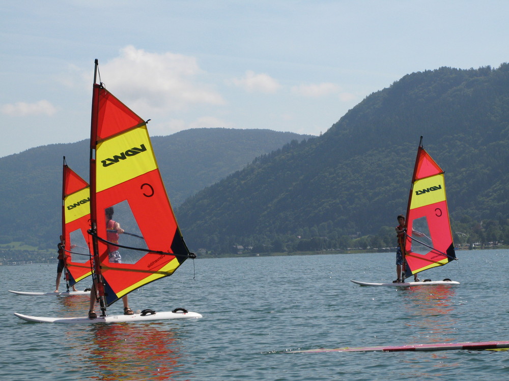 Auf dem Ossiacher See