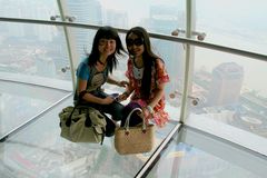 Auf dem Pearl Tower