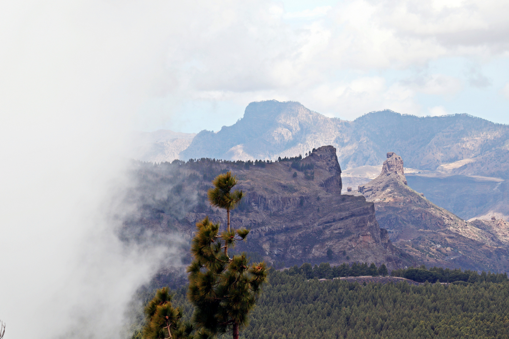 auf dem Pico de las Nieves