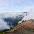 Auf dem Pico do Areeiro auf Madeira am 5. 1. 2019