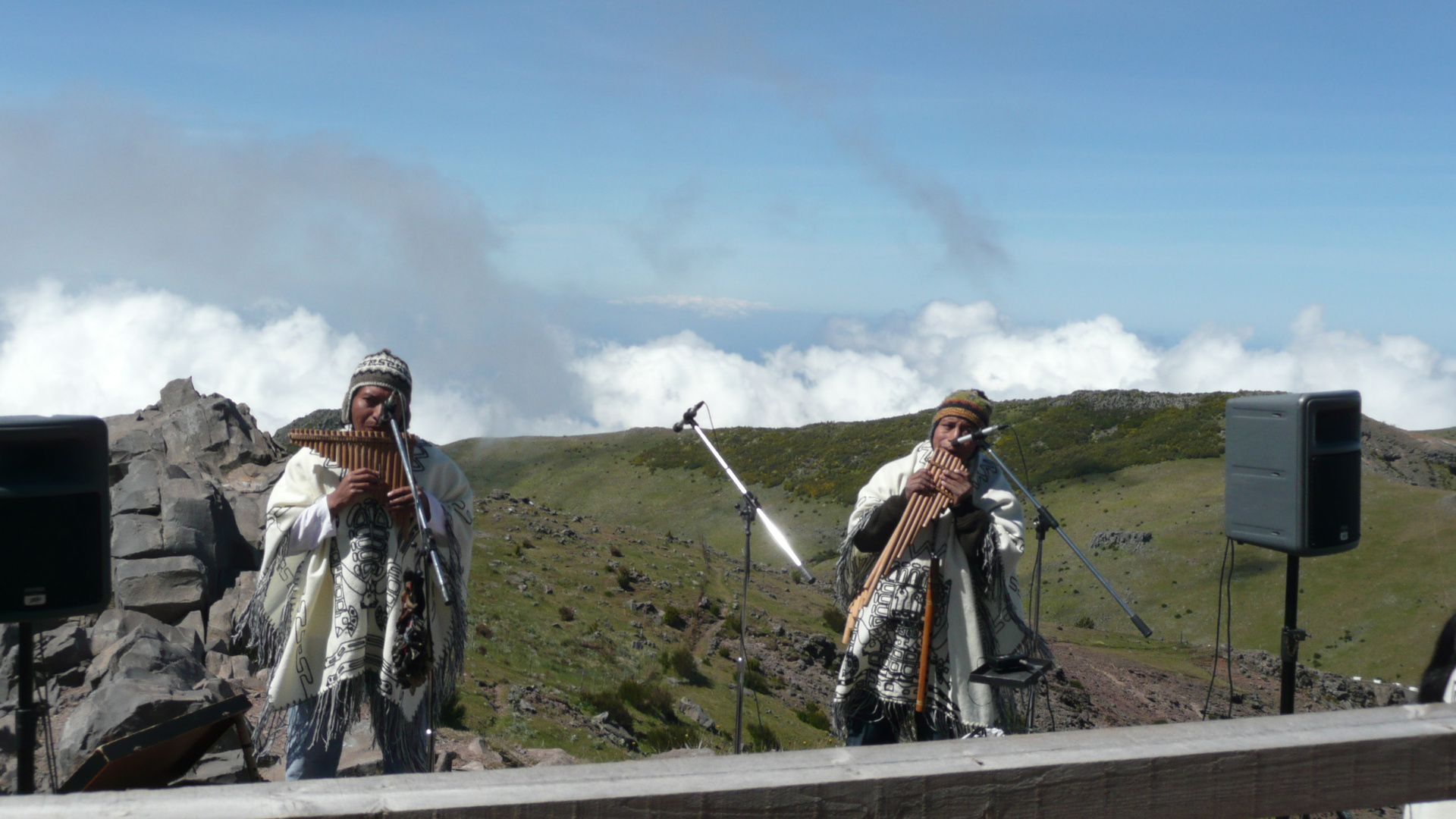 Auf dem Pico do Arieiro