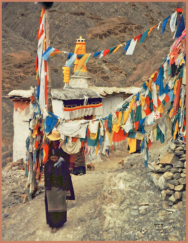 Auf dem Pilgerpfad. Shigatse, Tibet