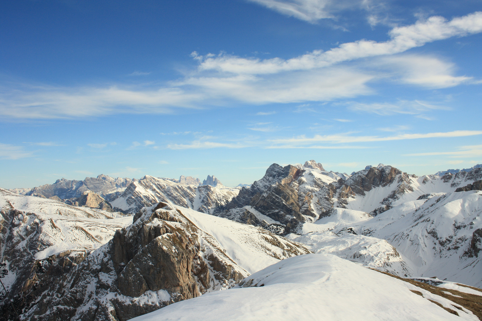 Auf dem Piz de Peres