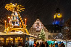 Auf dem Plauener Weihnachtsmarkt