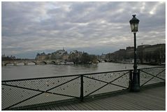 auf dem "Pont des Arts"