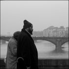 Auf dem Ponte vecchio Florenz