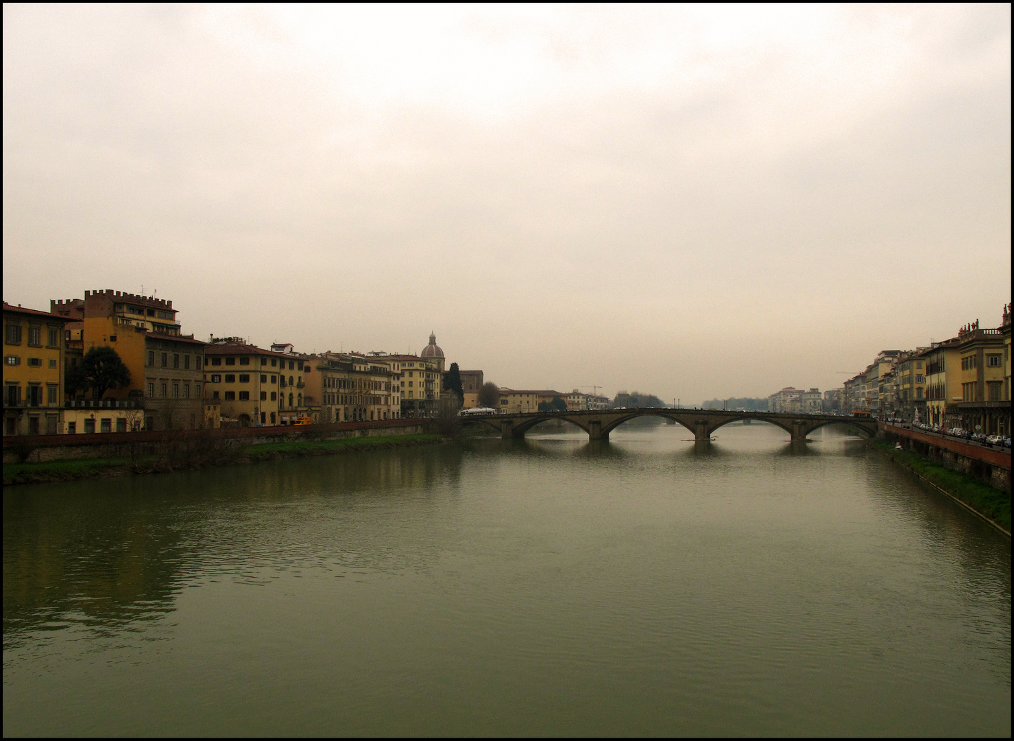 Auf dem Ponte vecchio Florenz