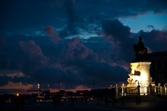 auf dem Praça do Comércio