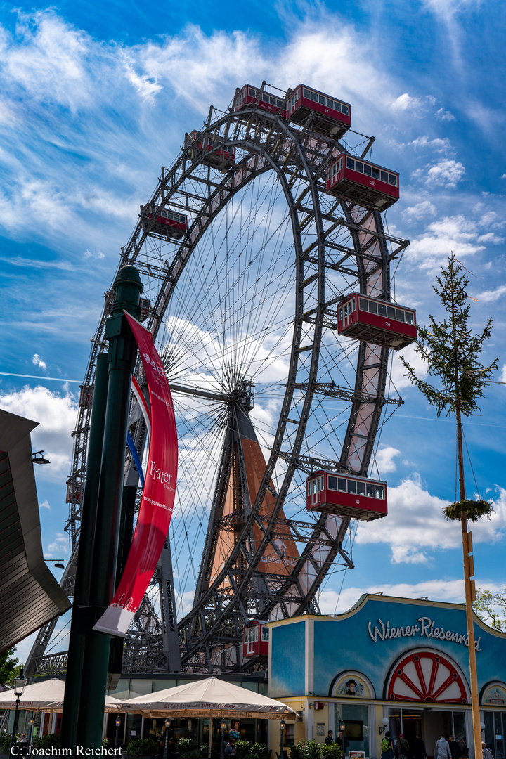 Auf dem Prater in Wien 