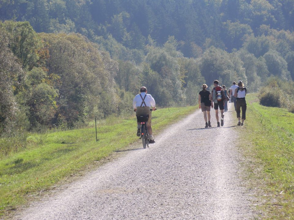 Auf dem Radl-Pfad der Isar