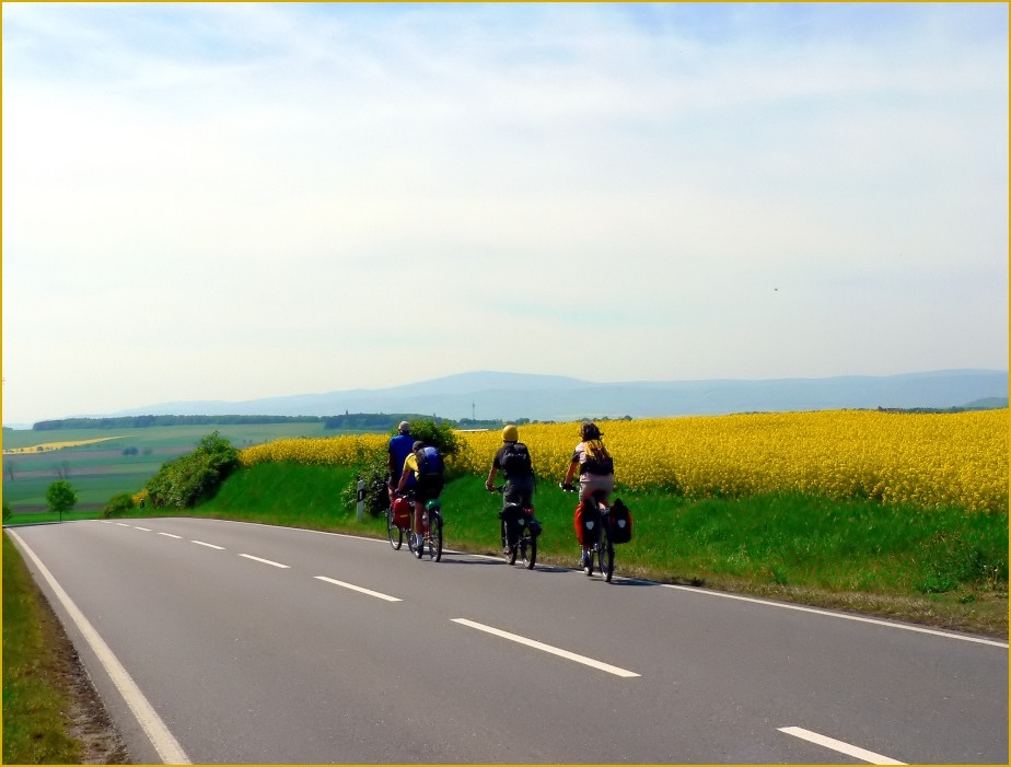 Auf dem Radweg zum Brocken