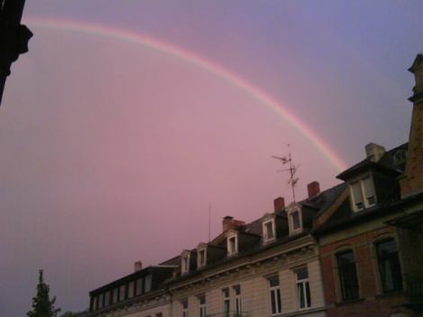 Auf dem Regenbogen tanzen