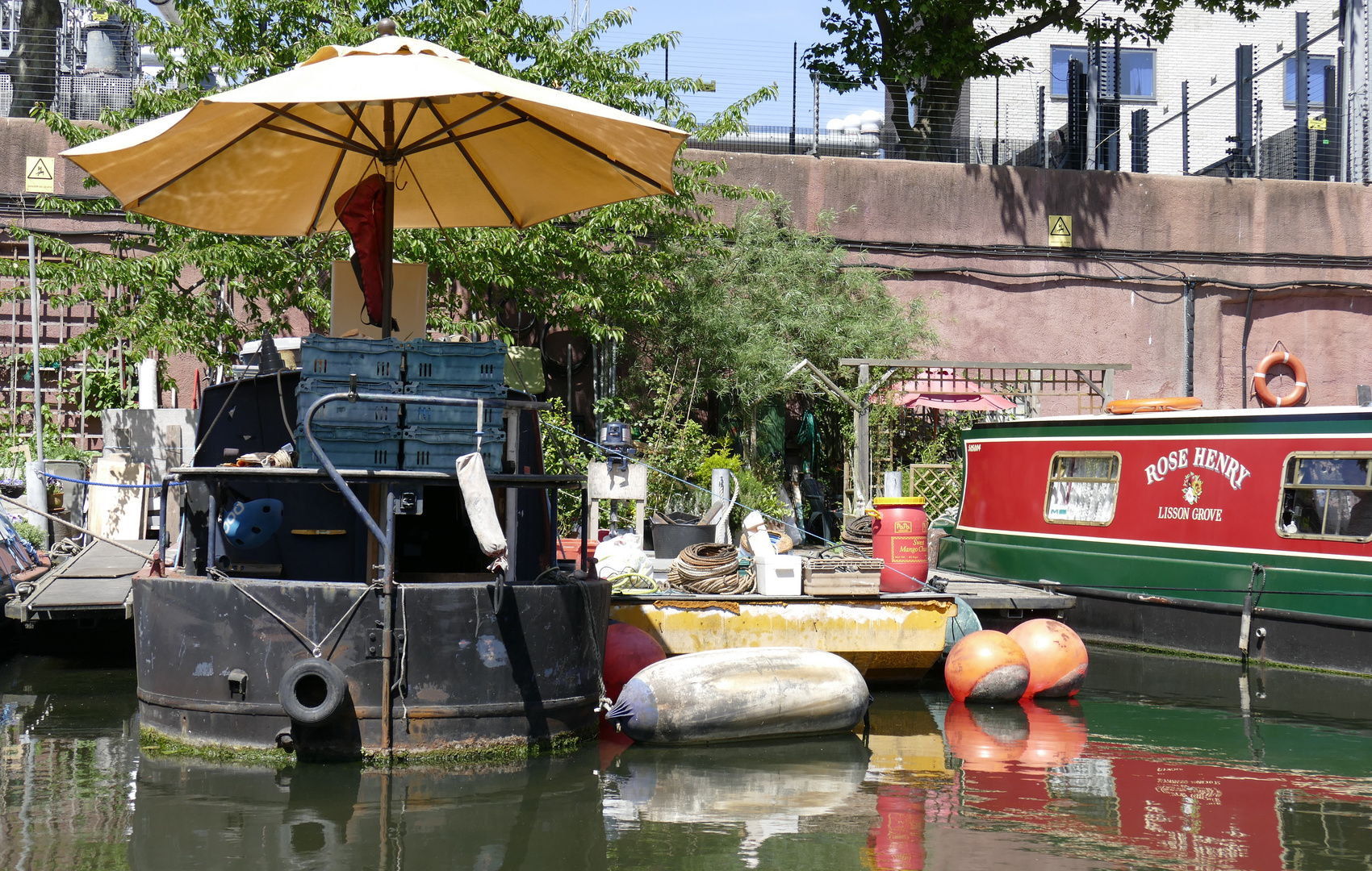 Auf dem Regent Canal