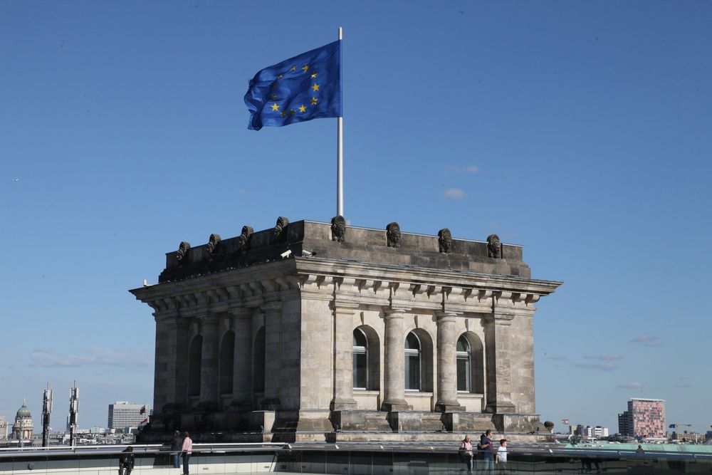 auf dem Reichstag