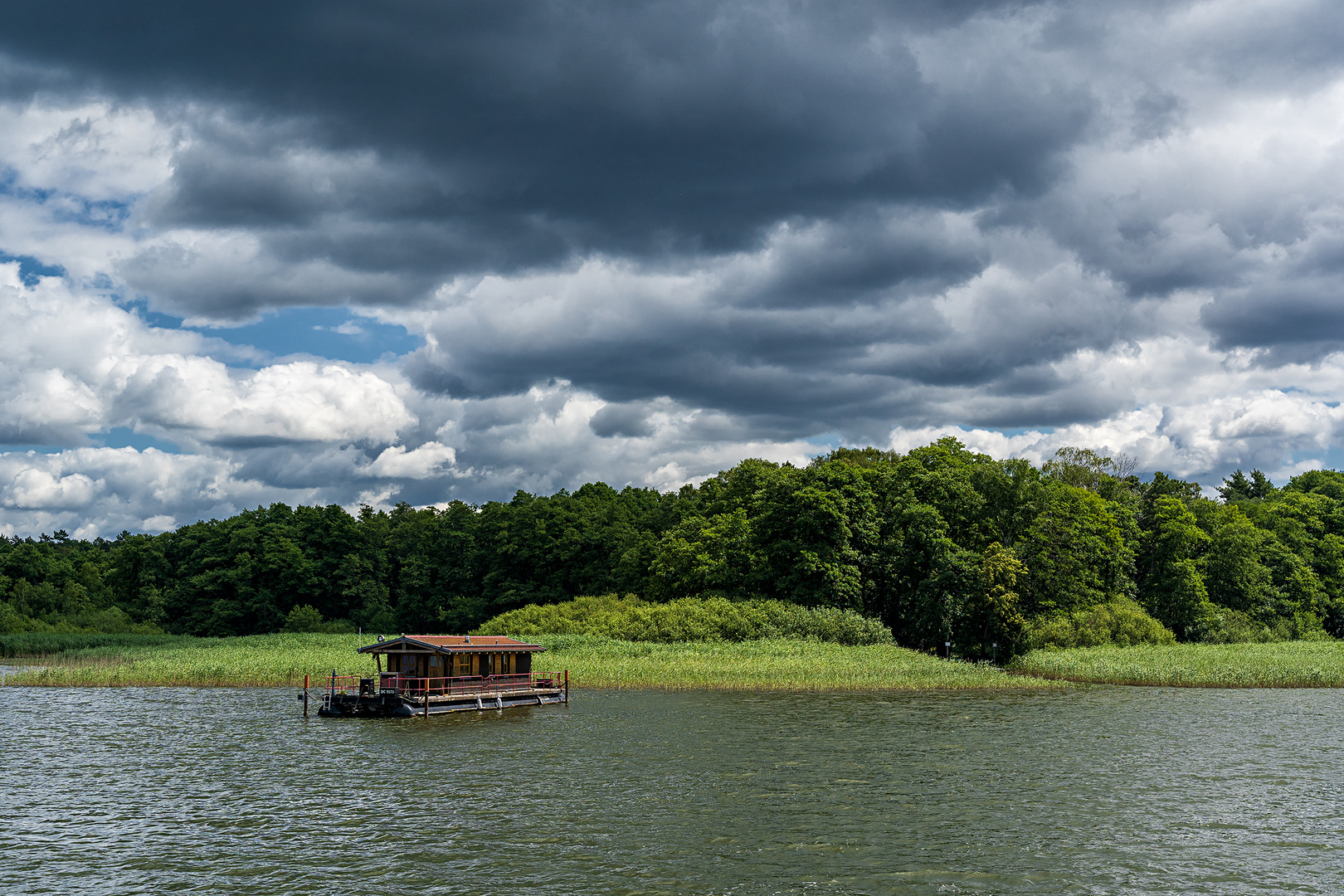 Auf dem Rheinsberger See