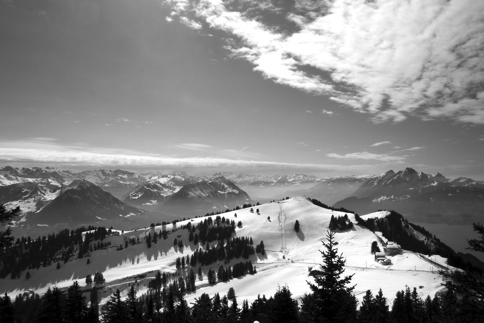 Auf dem Rigi Berg,Schweiz