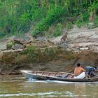 Auf dem Rio Tambopata im Regenwald von Peru