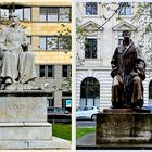 Auf dem Robert-Koch-Platz in Berlin-Mitte