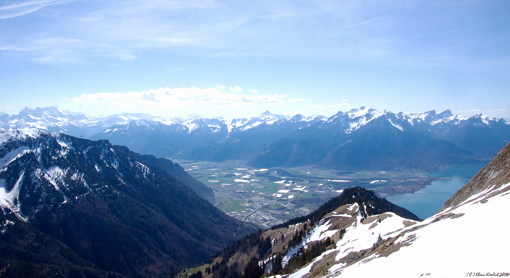 Auf dem Rochers-de- Naye.....