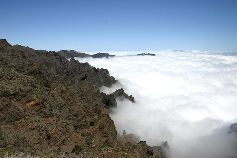 auf dem Roque de los Muchachos