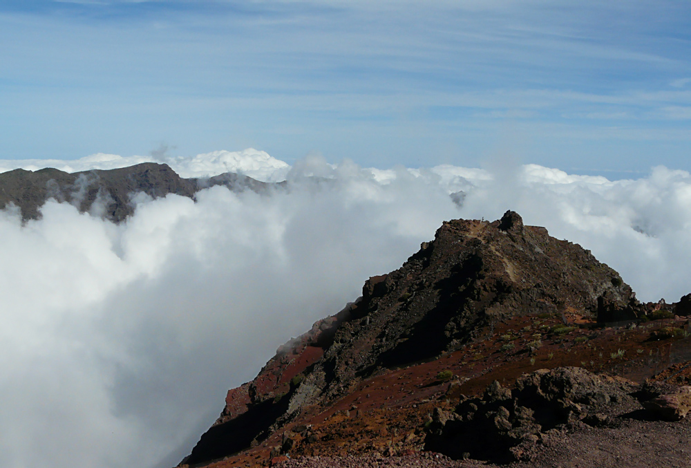 Auf dem Roque de Muchachos ( 2426 m ü.d.M. )