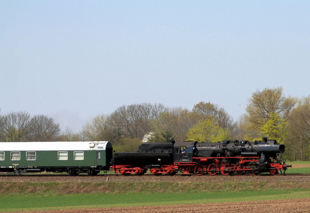 Auf dem Rückweg nach Leipzig