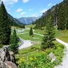 Auf dem Rückweg von der Garneraalpe…