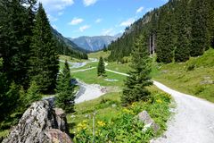 Auf dem Rückweg von der Garneraalpe…