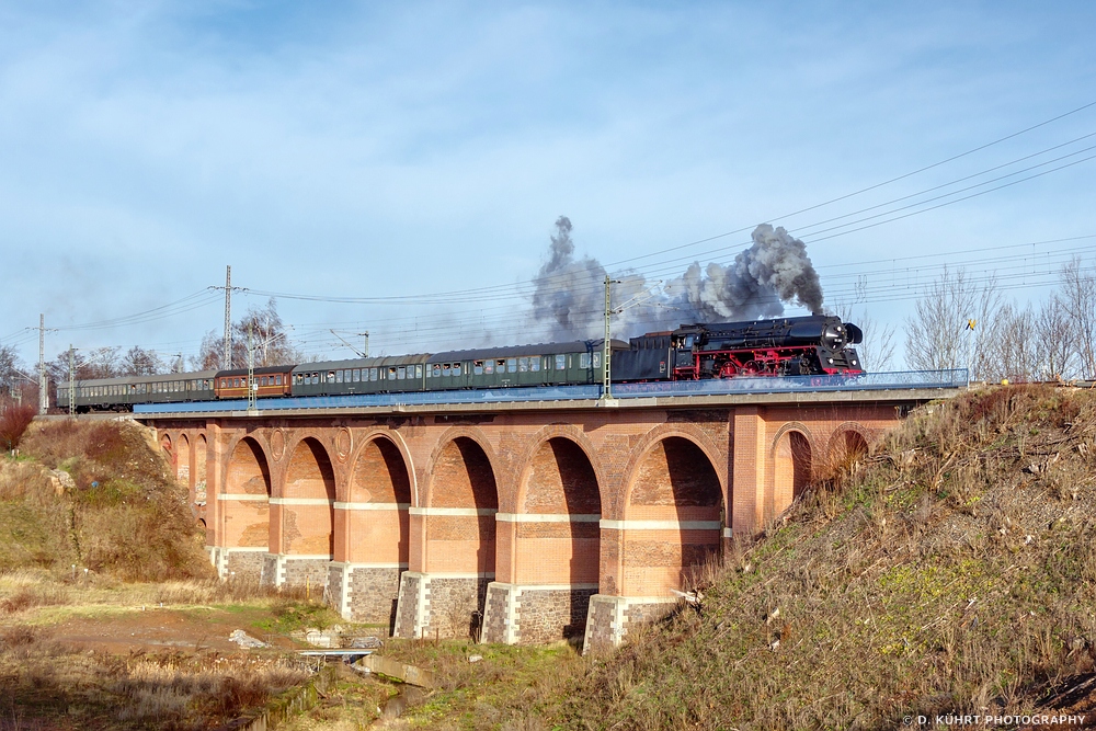 Auf dem Ruppertsgrüner Viadukt