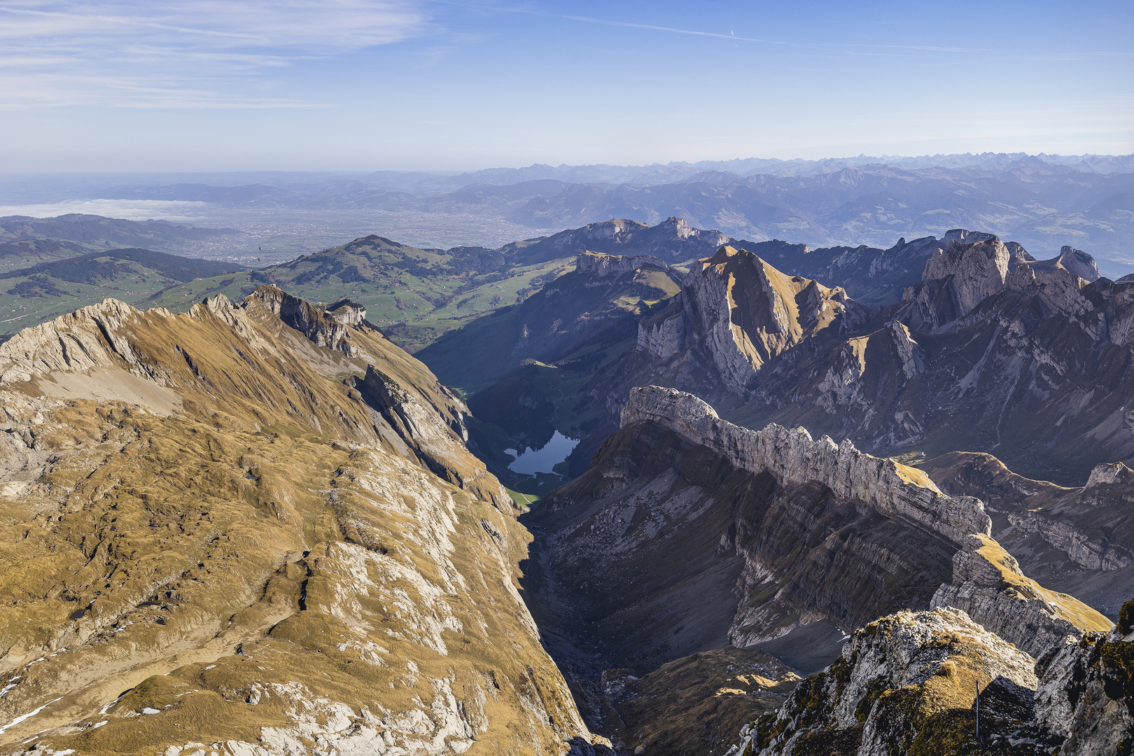 Auf dem Säntis, Appenzell, Schweiz