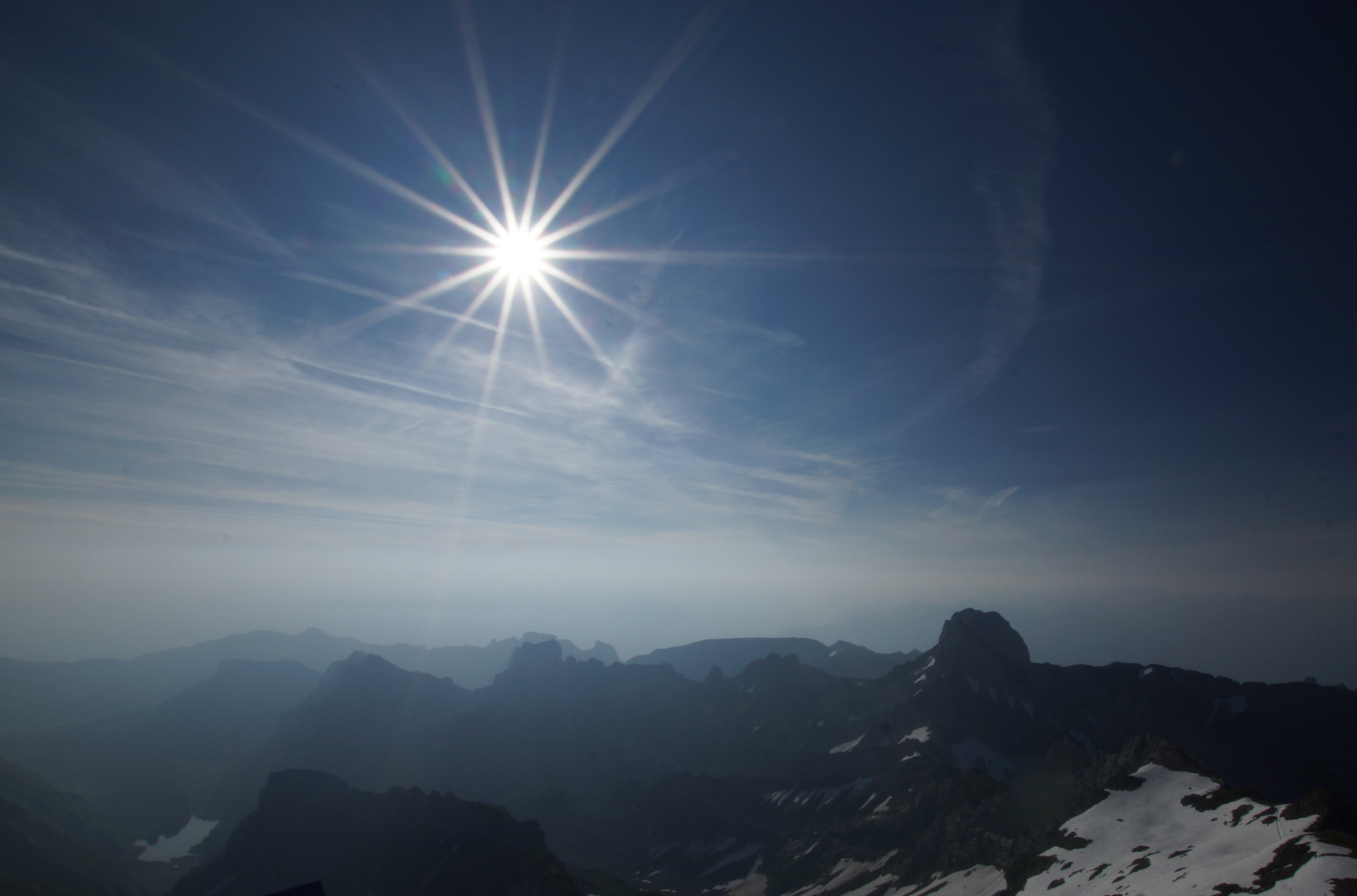 Auf dem Säntisgipfel