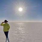 Auf dem Salar de Uyuni Bild 2