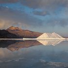 auf dem Salar de Uyuni