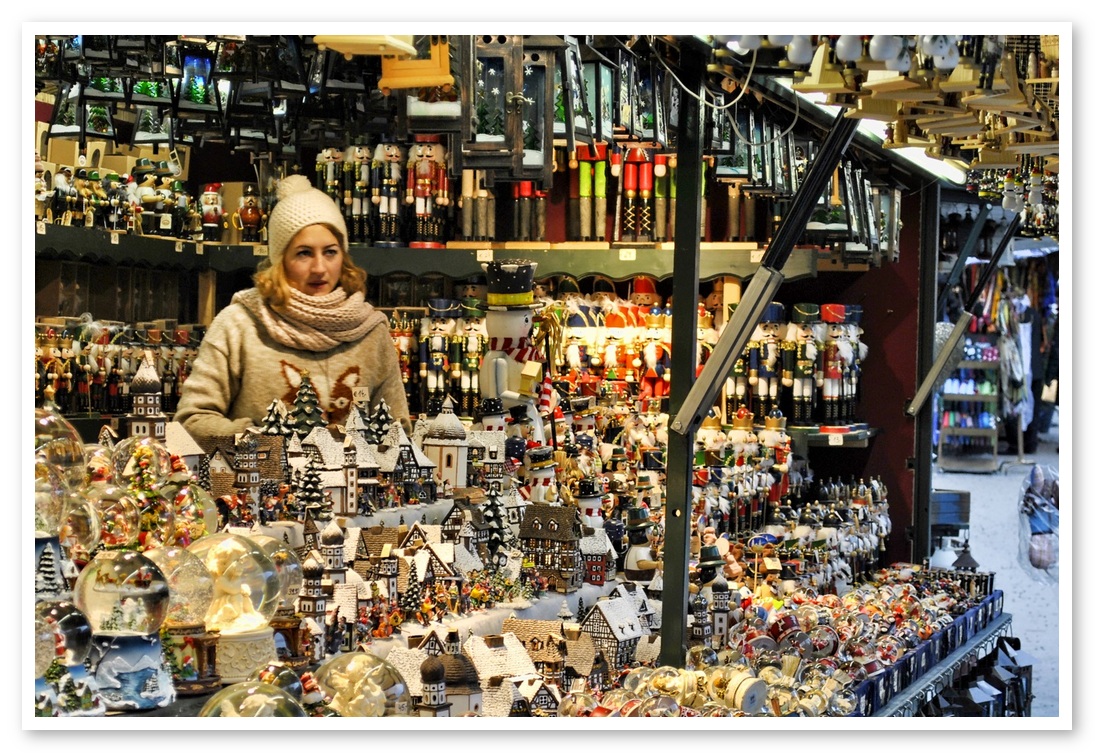 Auf dem Salzburger Christkindlmarkt