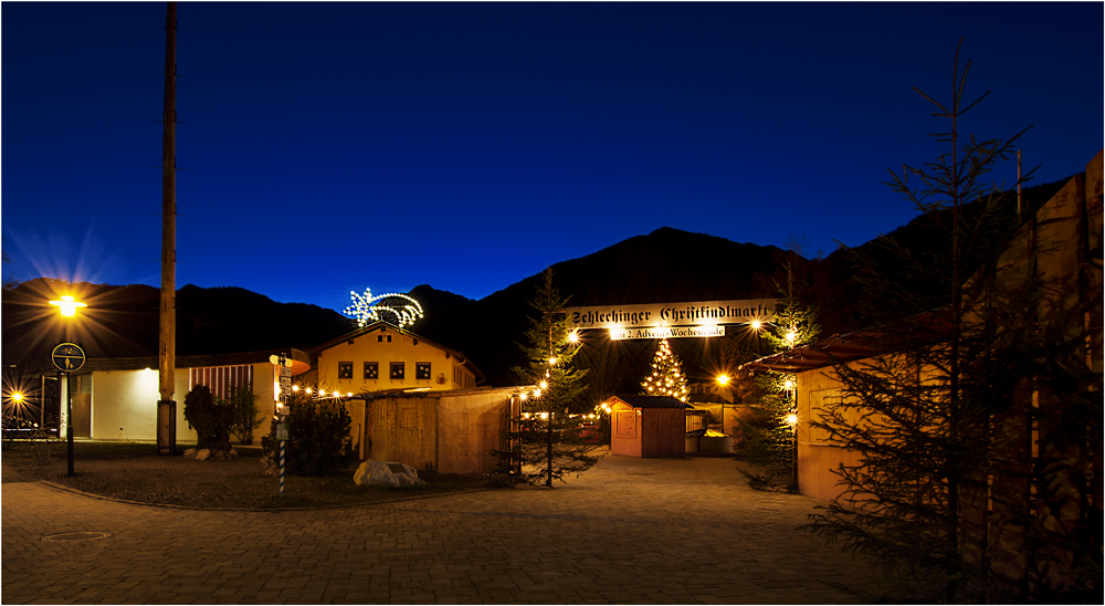 Auf dem Schlechinger Christkindlmarkt