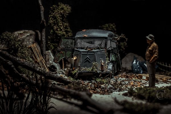 Auf dem Schrottplatz ...