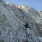 auf dem Schulteranstieg zum Hohen Dachstein