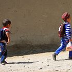 Auf dem Schulweg, Pamir-Region, Tadschikistan