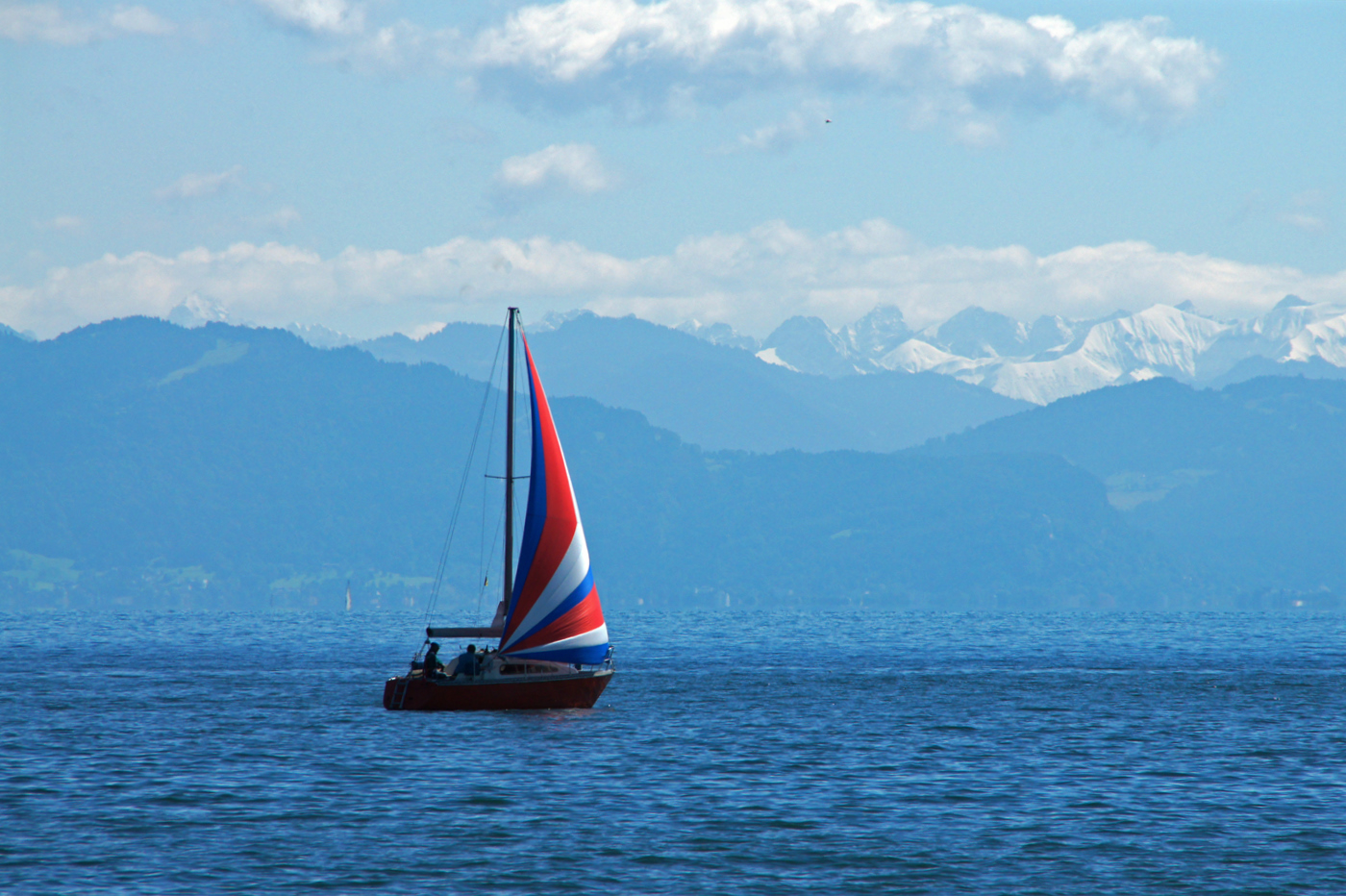 ..auf dem See..