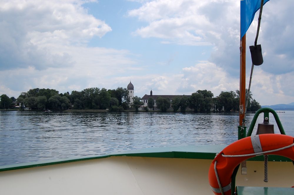 Auf dem "Seeweg" von Herrenchiemsee…